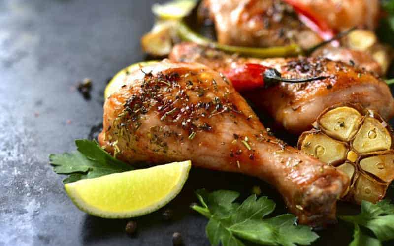 receta pollo al ajillo-polleria-somolinos